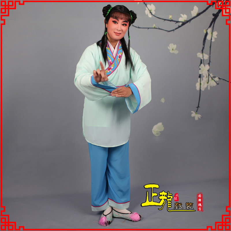 格尔木歌仔戏童生小孩影视银心四九服 书童衣