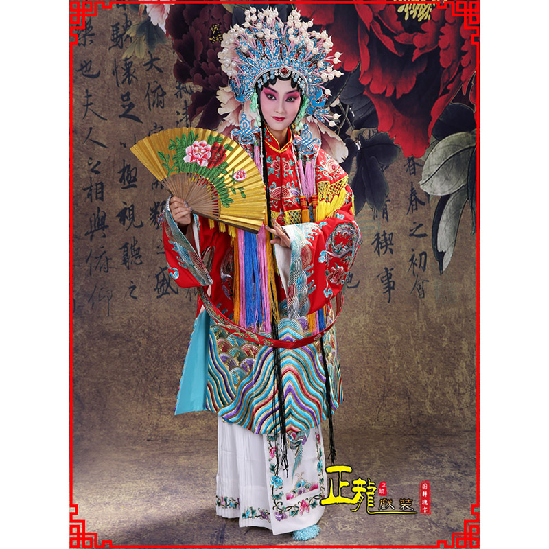 格尔木凤袍杨贵妃贵妃醉酒 软绉团凤女蟒